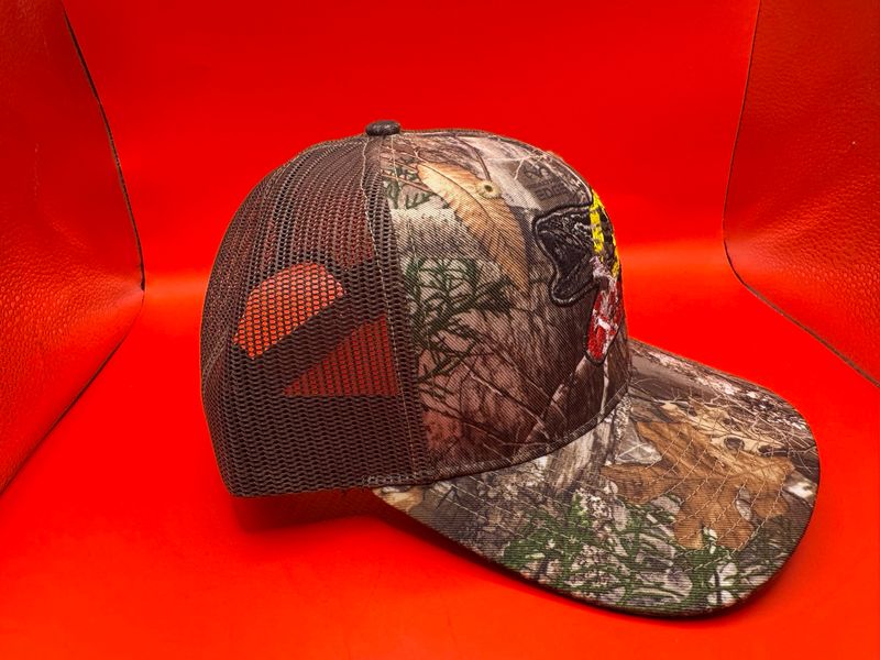 Snakehead Realtree Camo Hat – Embroidered Trucker Snapback