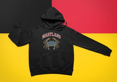 Maryland Blue Crab Hoodie