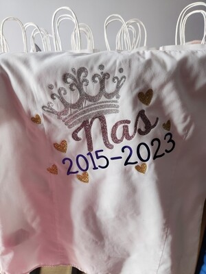Leavers shirt Custom info added 