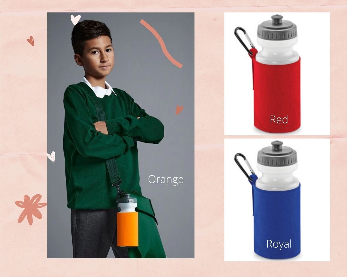 Water bottle and holder