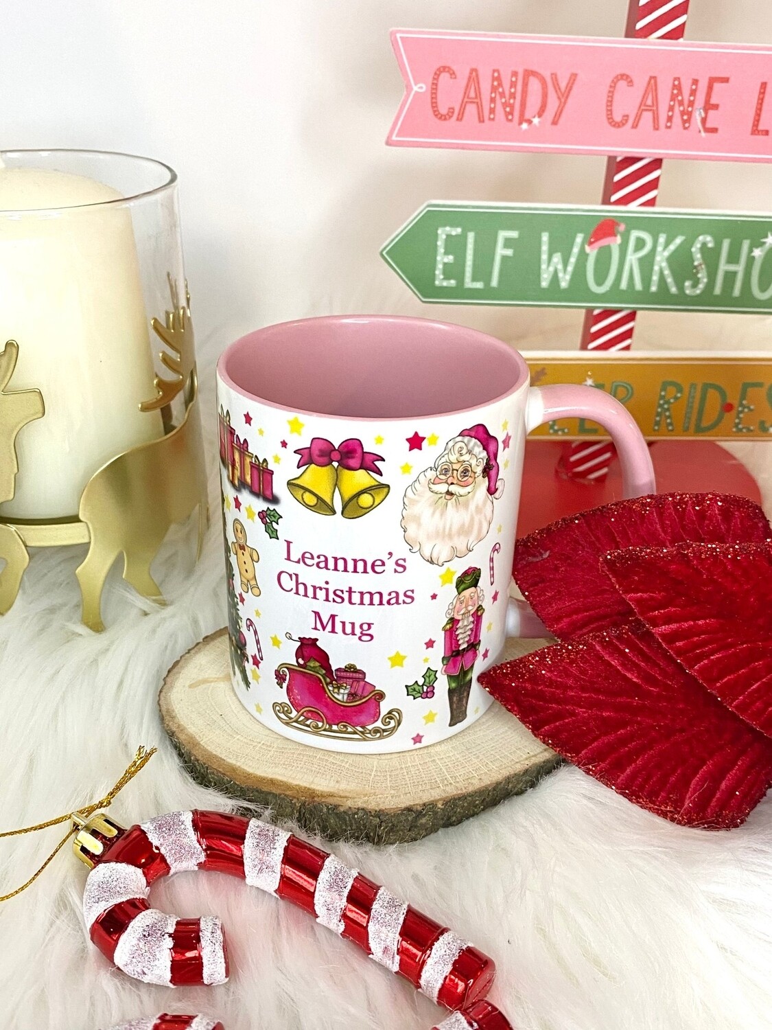 Personalised Christmas mug