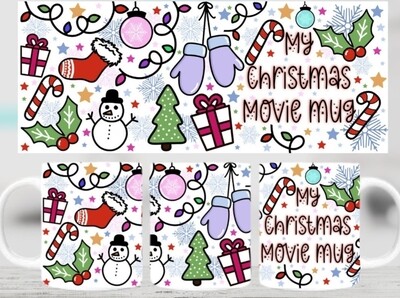 Christmas movie mug