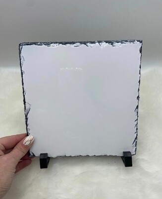 Glossy photo Slate Medium Square (20 x 20cm)