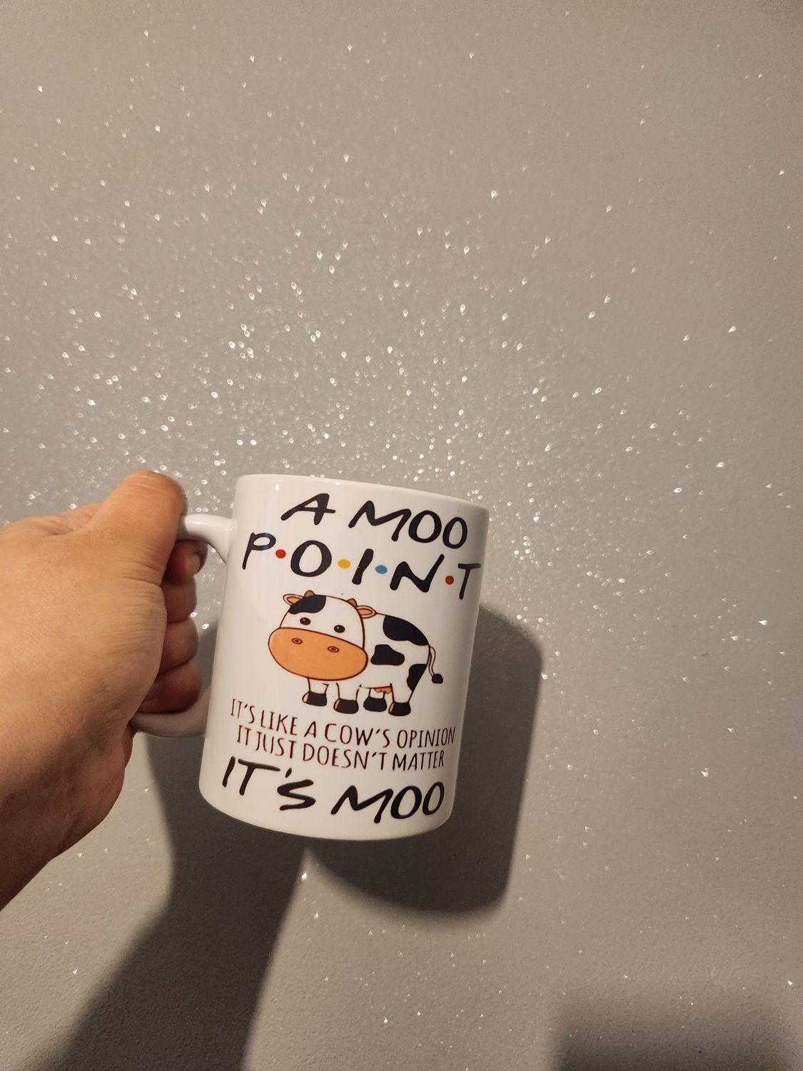 Moo point mug