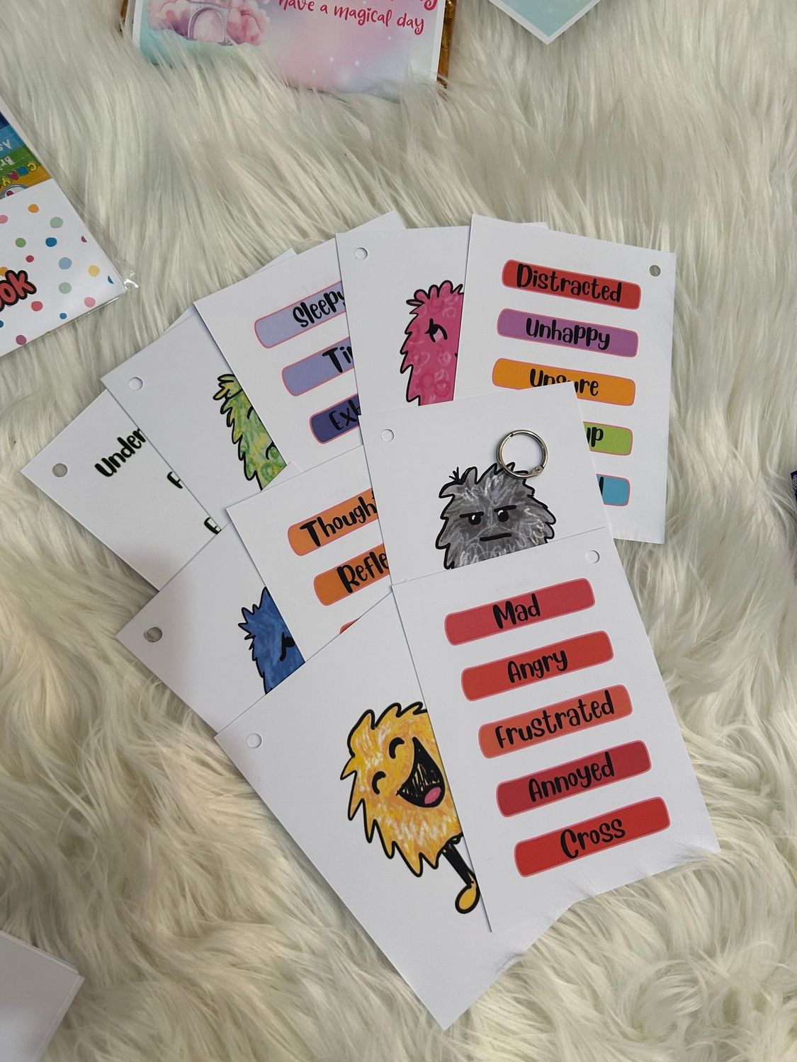 Feelings and emotions flashcards