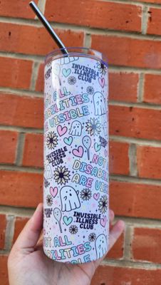 Hidden disabilities tumbler