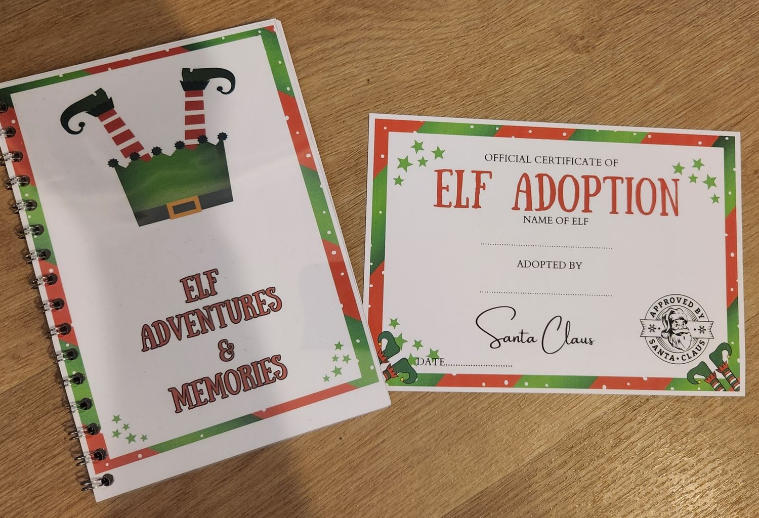 Elf Memories and Adventures Book