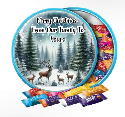 From our family to yours Deer scene
