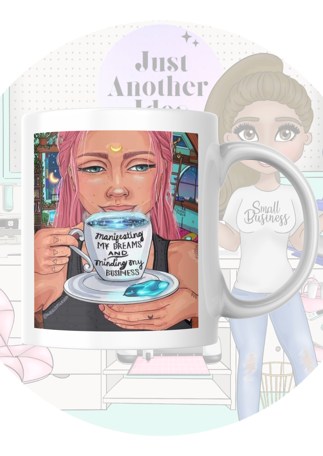 Manifesting my dreams mug