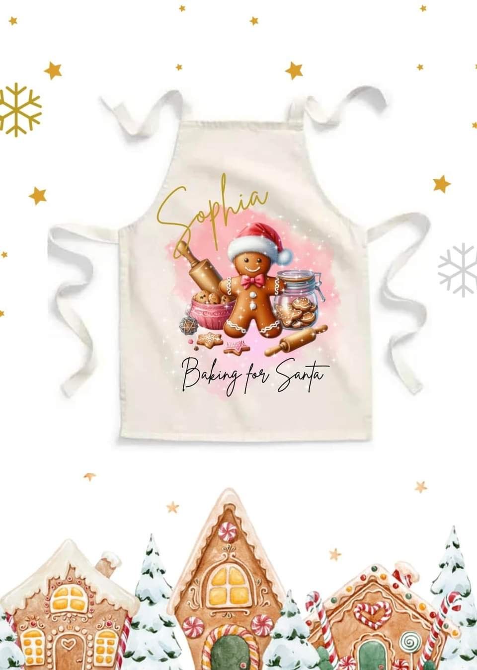 Christmas apron