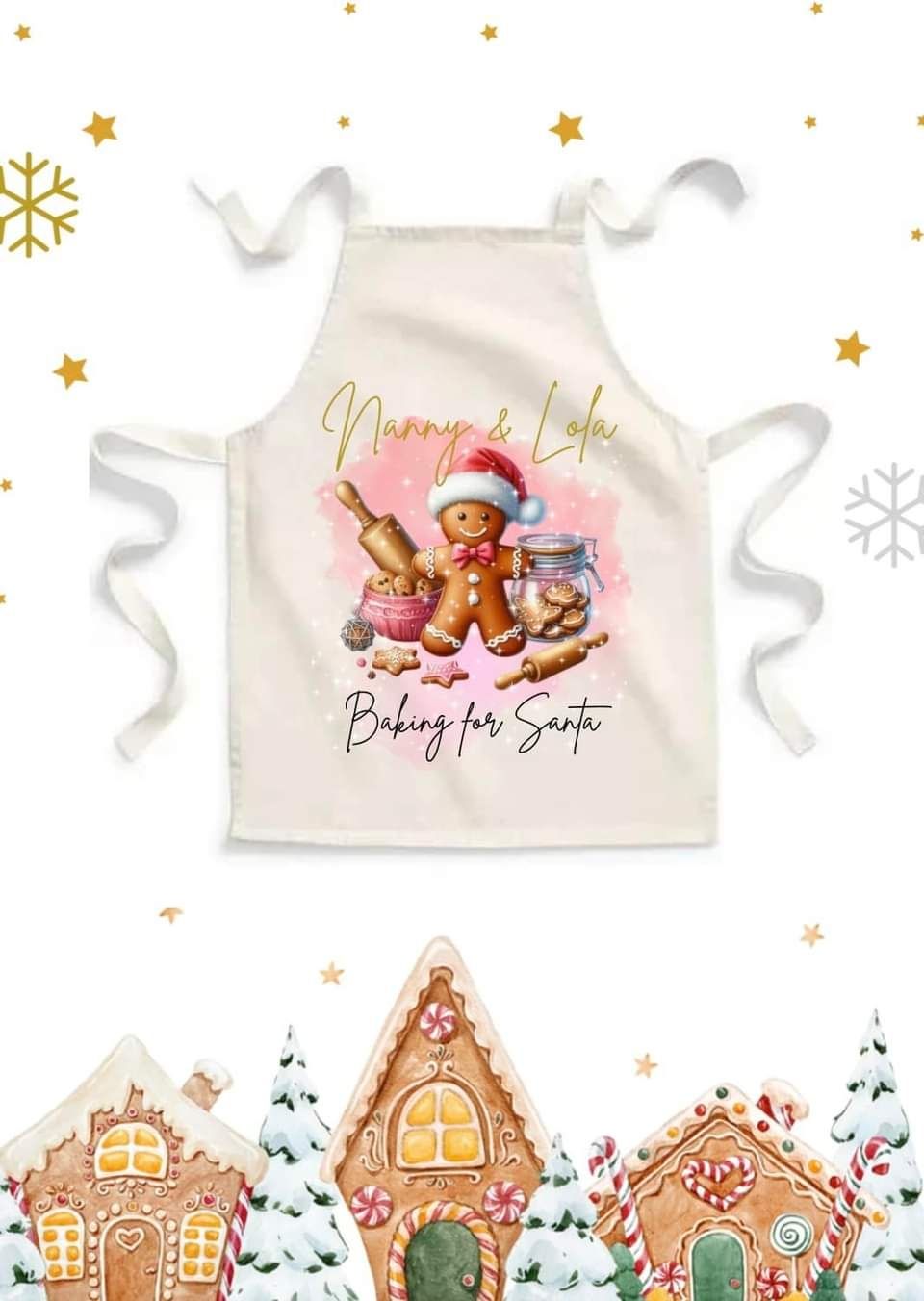 Christmas apron 3