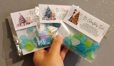 Christmas magical pebbles