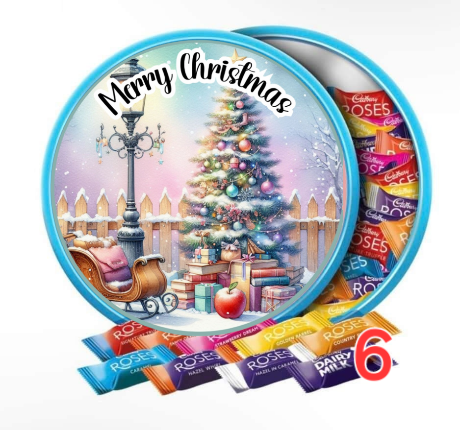 Chocolate tub stickers