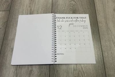 2025 Diary/Organiser Book Sweary 