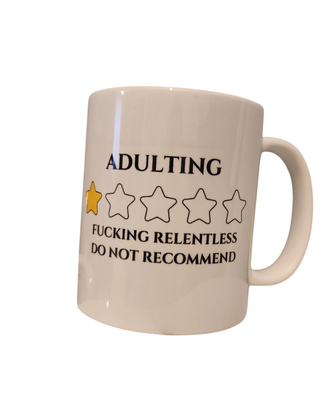 Adulting Mug