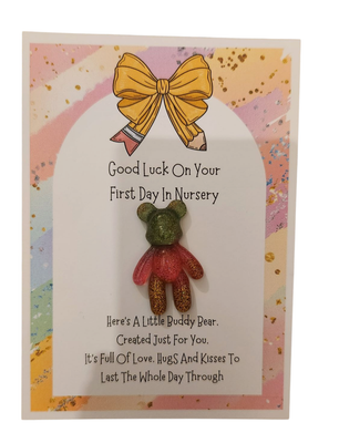 Good luck on your first day