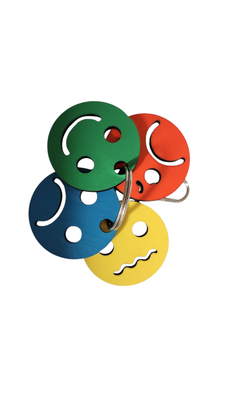 Zones of Regulation Keychain
