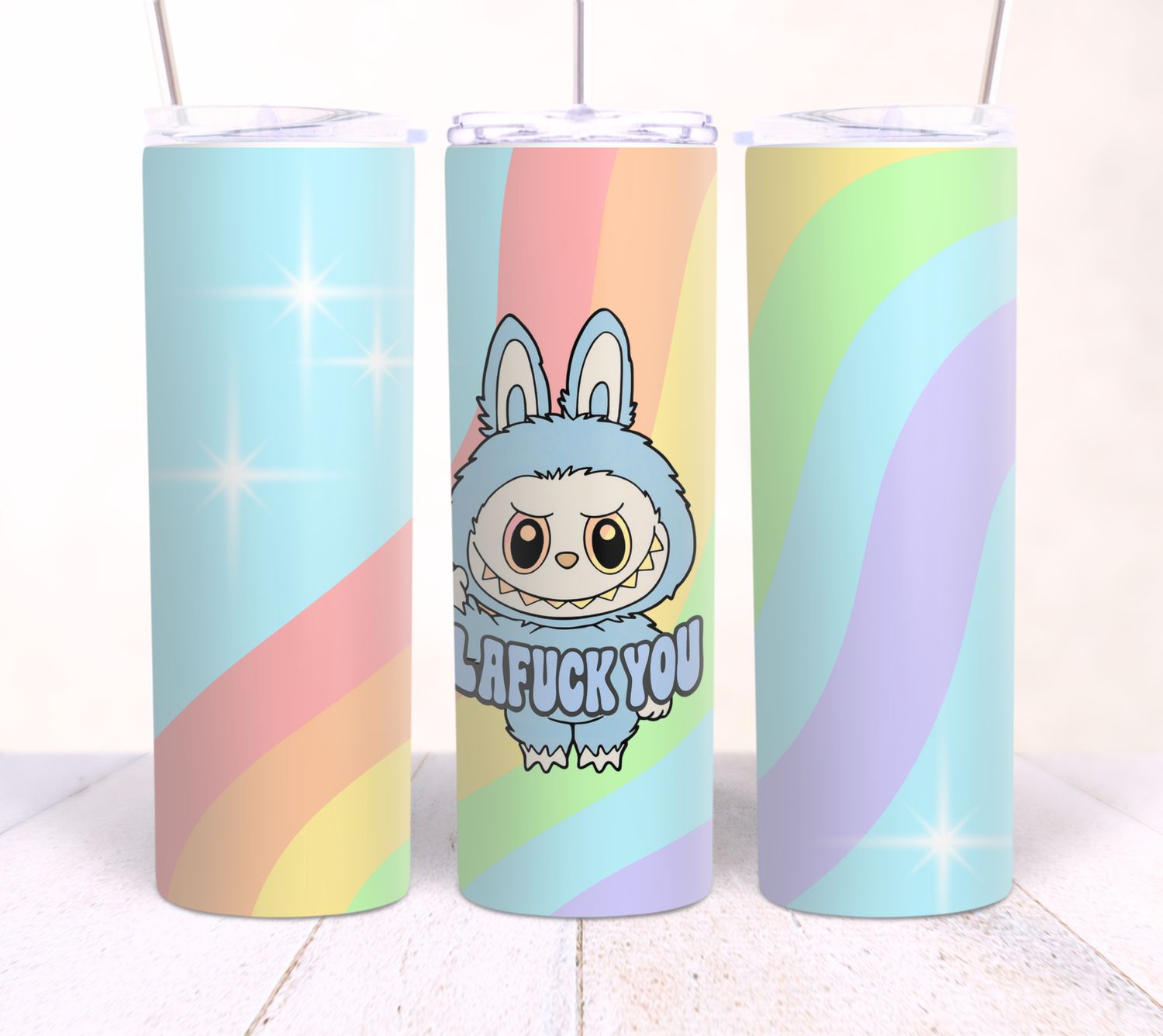 La fuck rainbow blue 