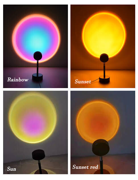 Sunset Lamp, Projection Lamp with Remote Control