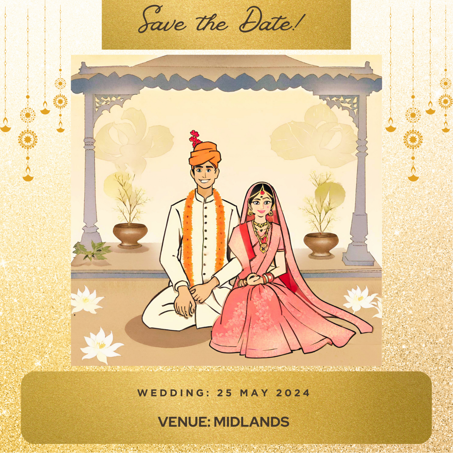 Traditional Save the Date