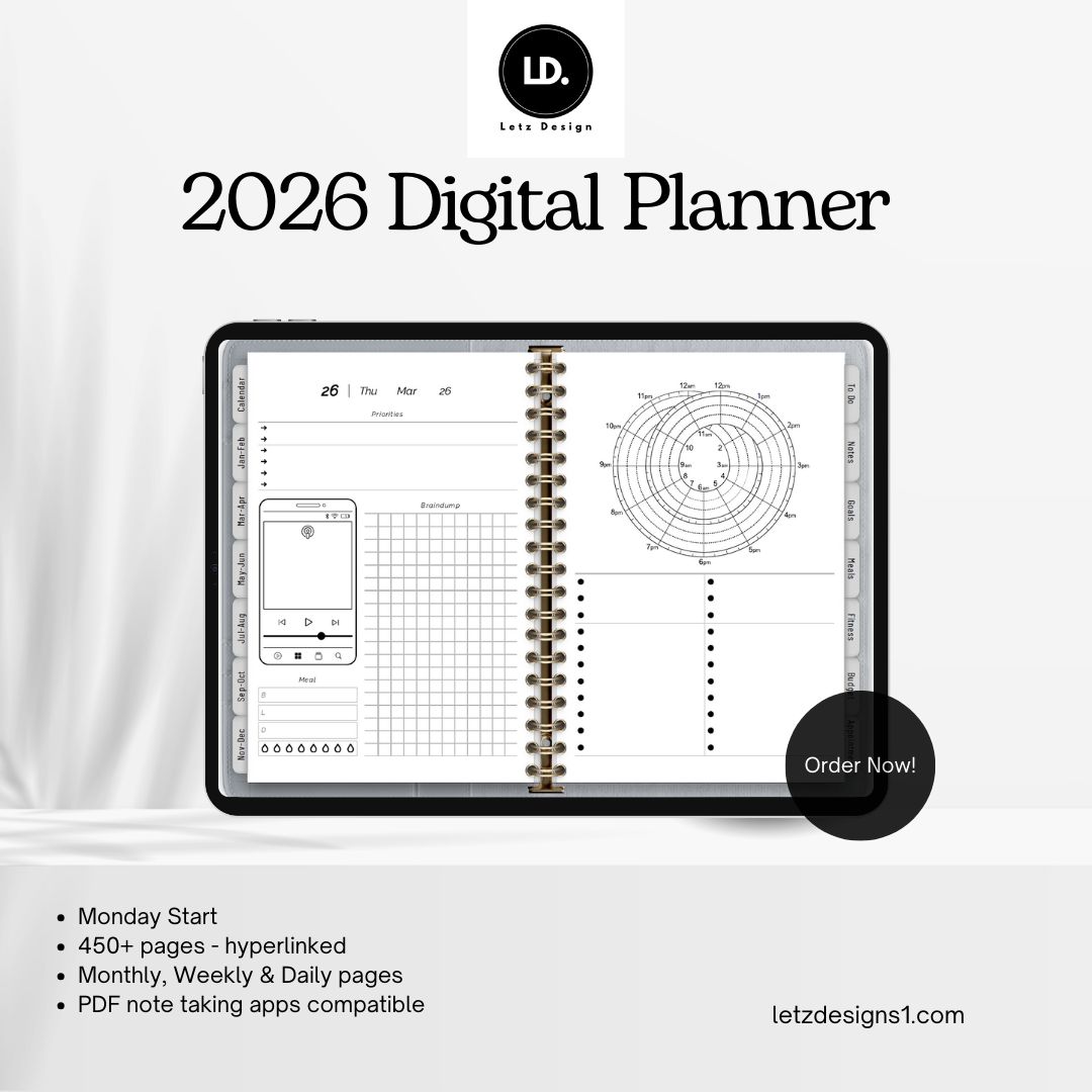 2026 Digital Planner