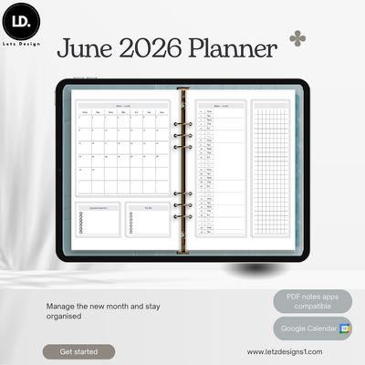June 2026 Planner