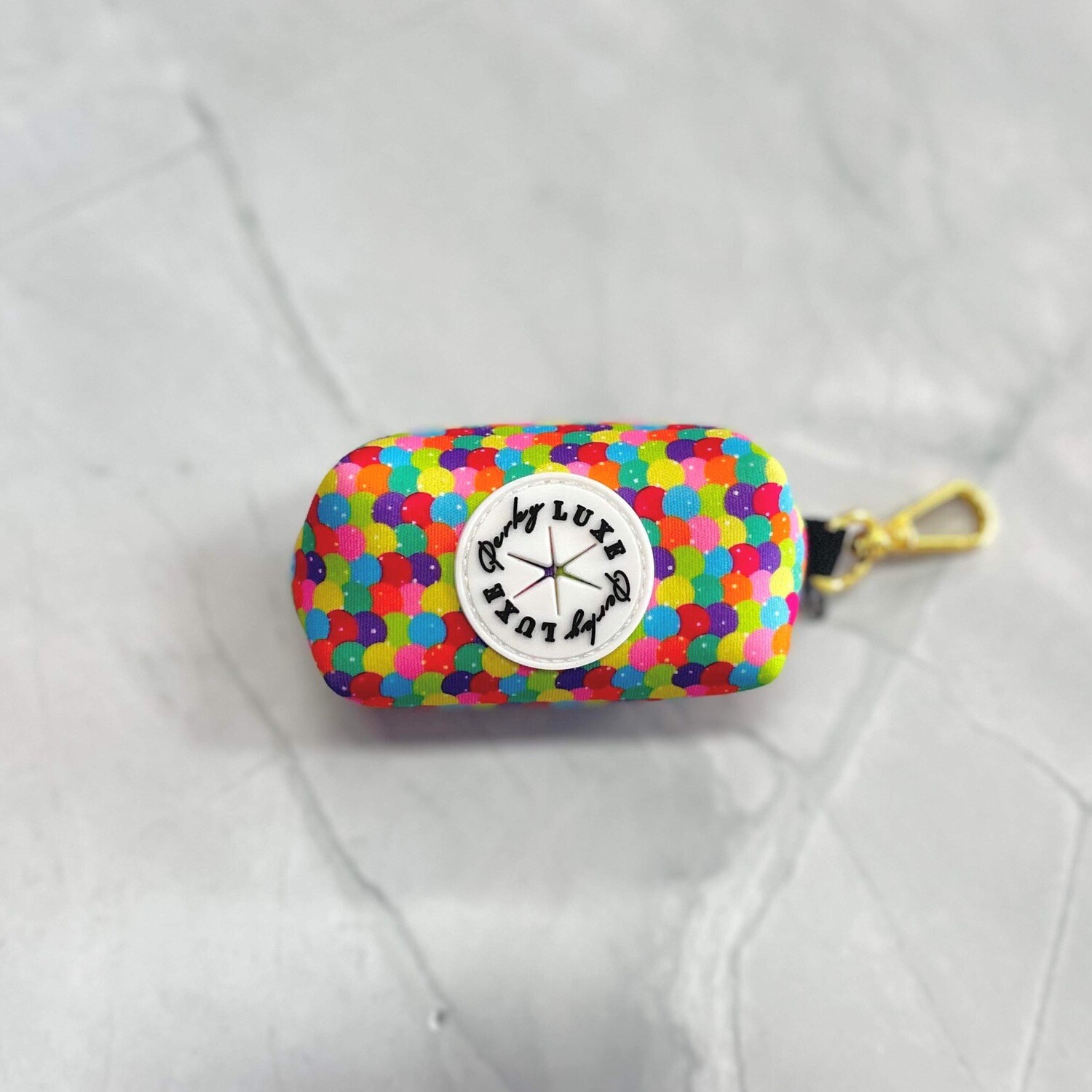 Pink Confetti Poop Bag