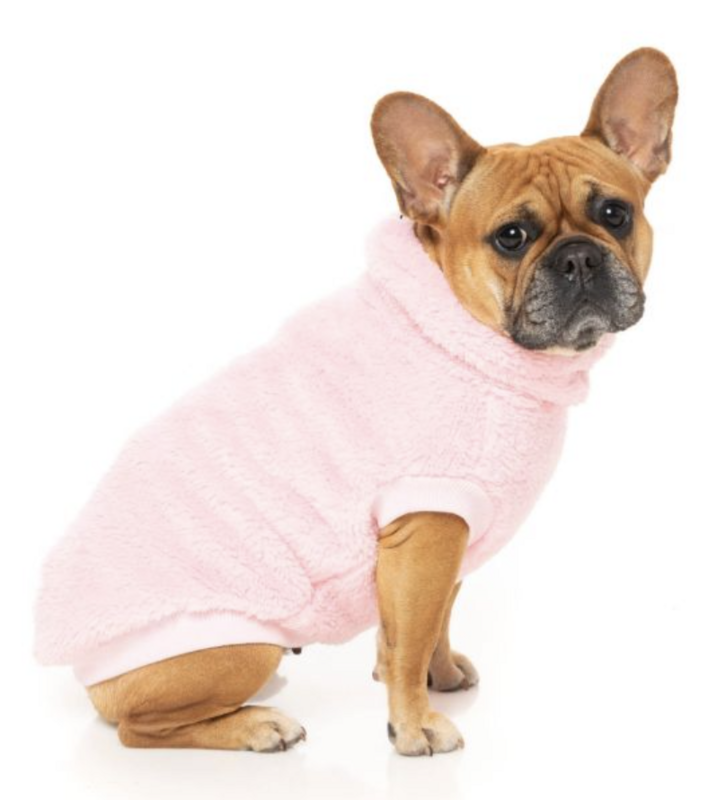 Turtle Teddy Sweater - Pink