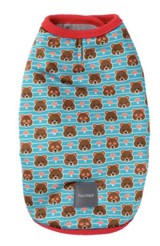 Fuzz Bear Wrap Vest