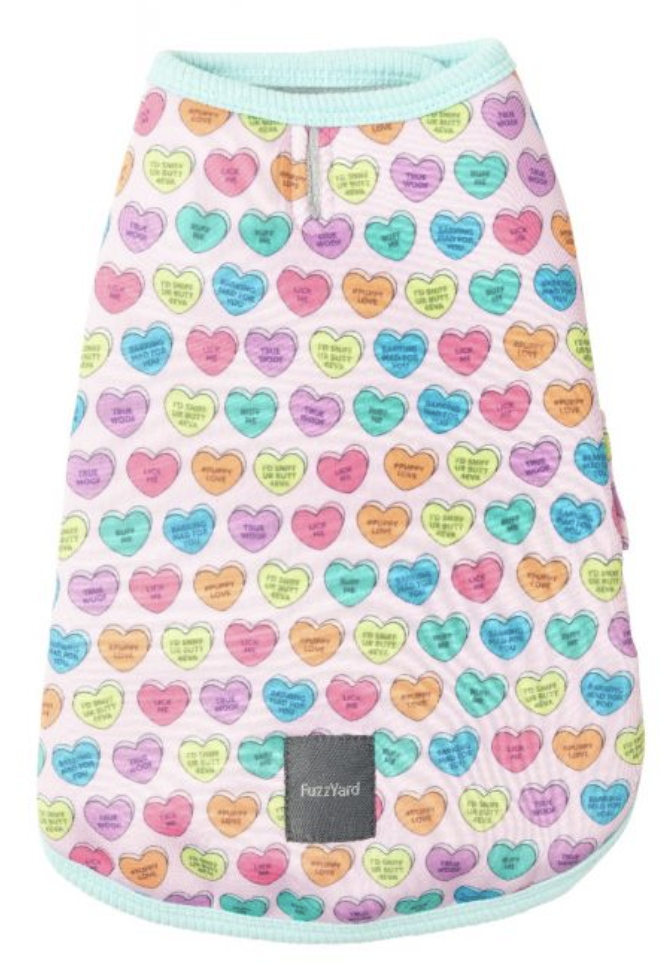 Candy Hearts Wrap Vest