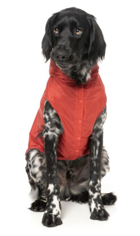 Flipside Raincoat - Red/Black/White
