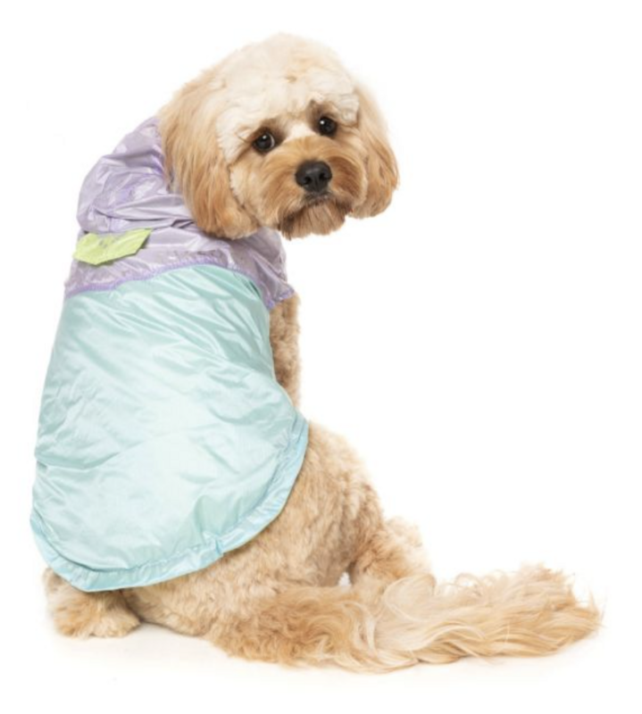 Ormond Raincoat - Purple/Blue