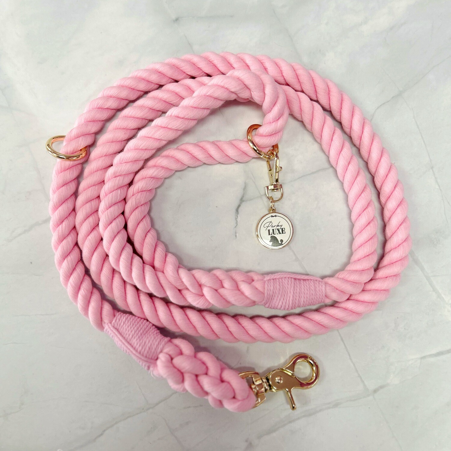 Rope Lead - Light Pink