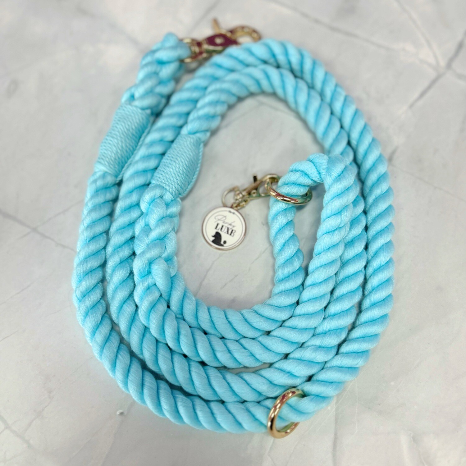 Rope Lead - Light Blue