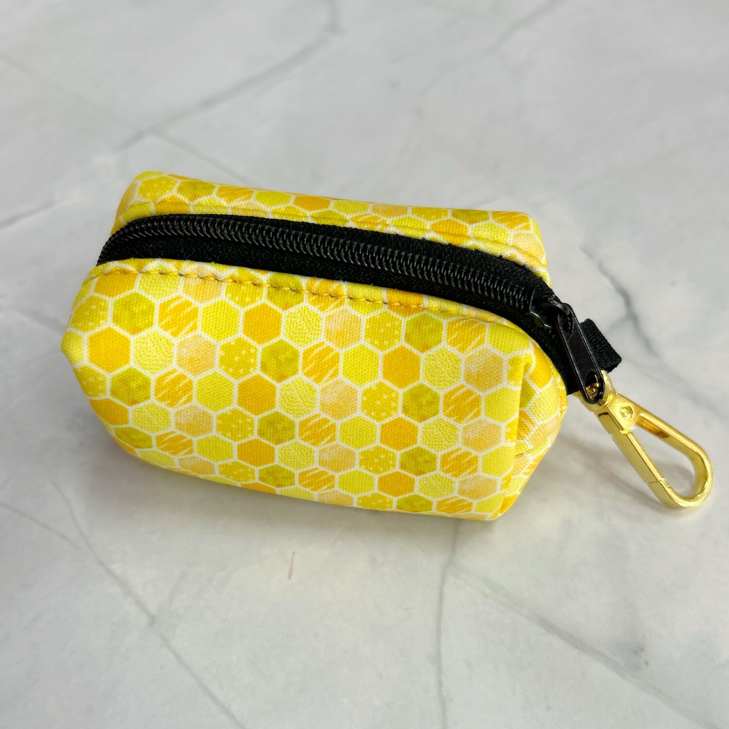 Yellow Honeycomb Poop Bag