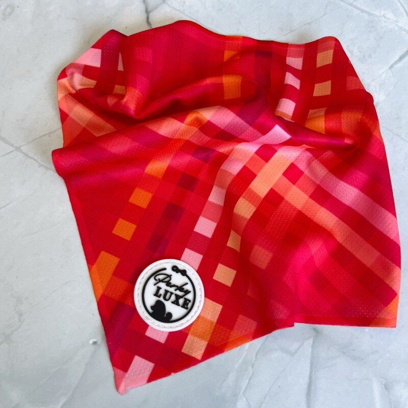Red Check Bandana