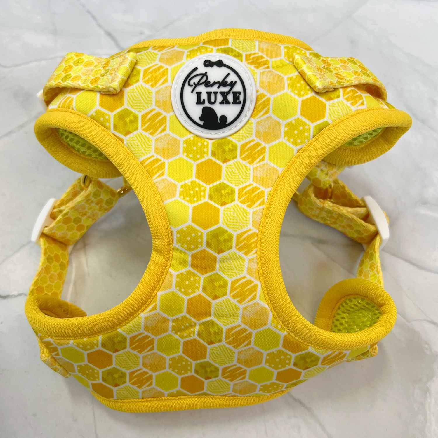 Yellow Honeycomb Step In Harness