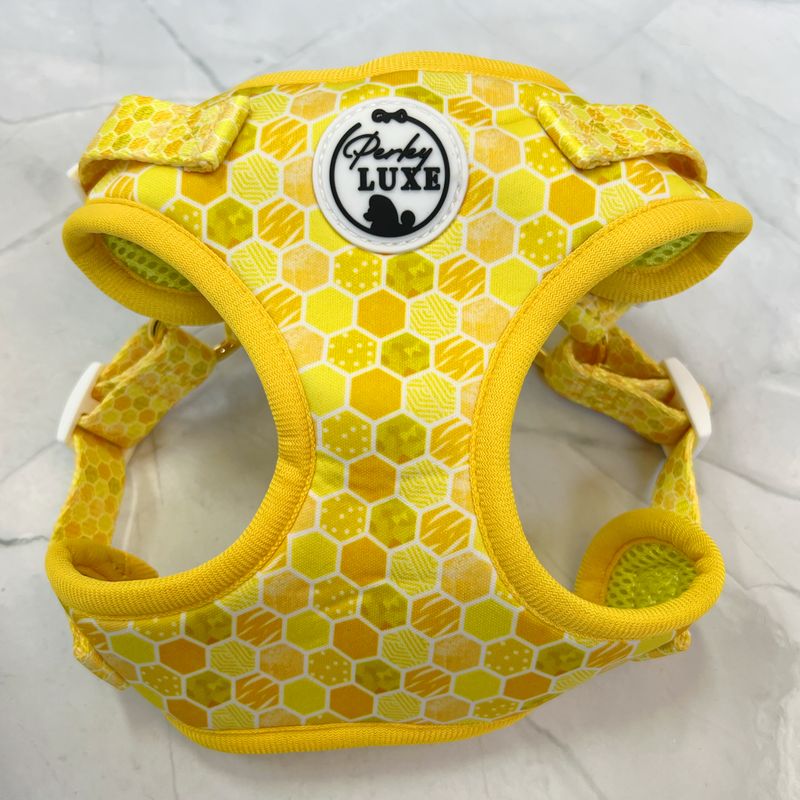 Yellow Honeycomb Step In Harness