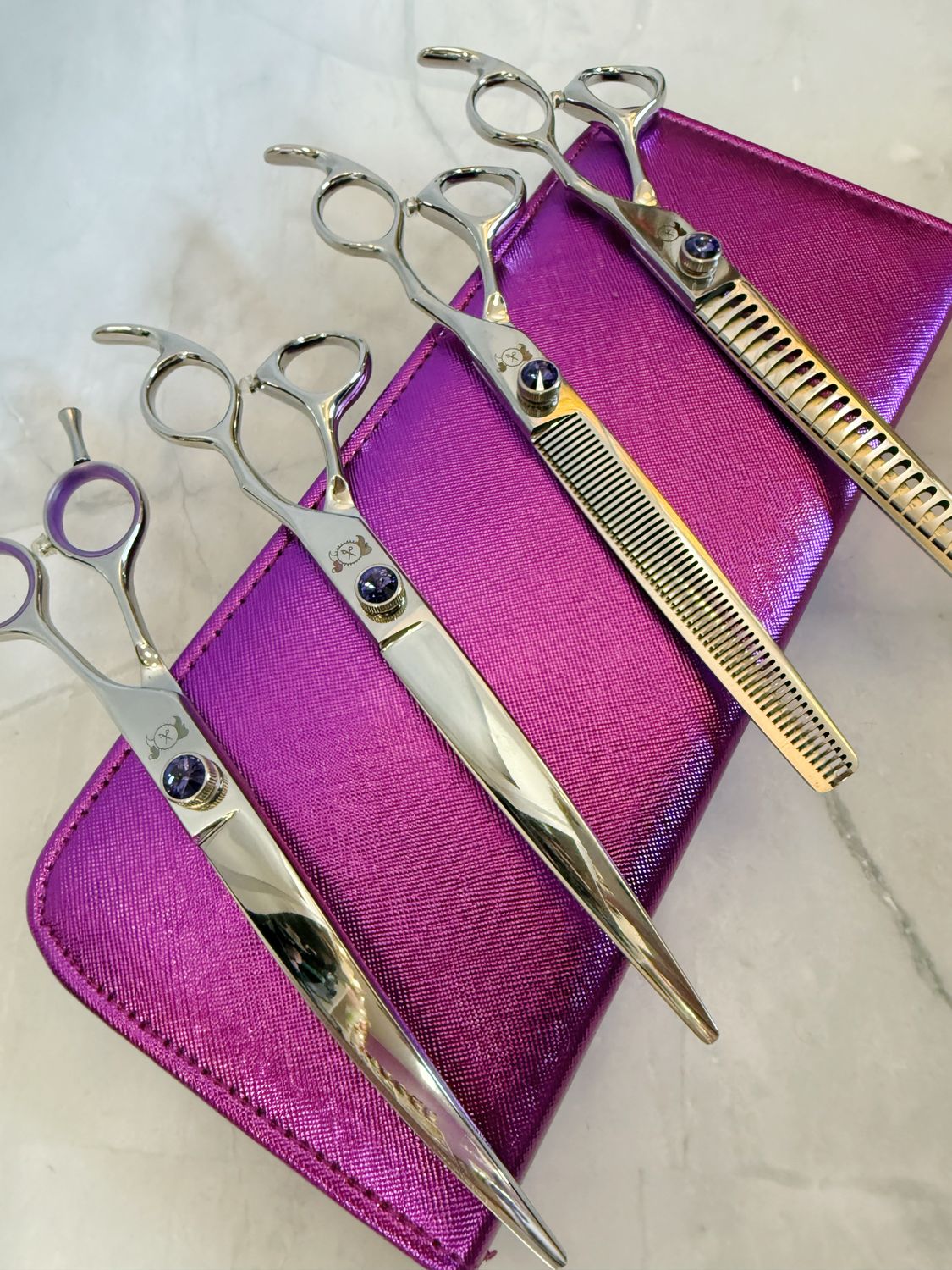 Grooming Scissors - Set of 4