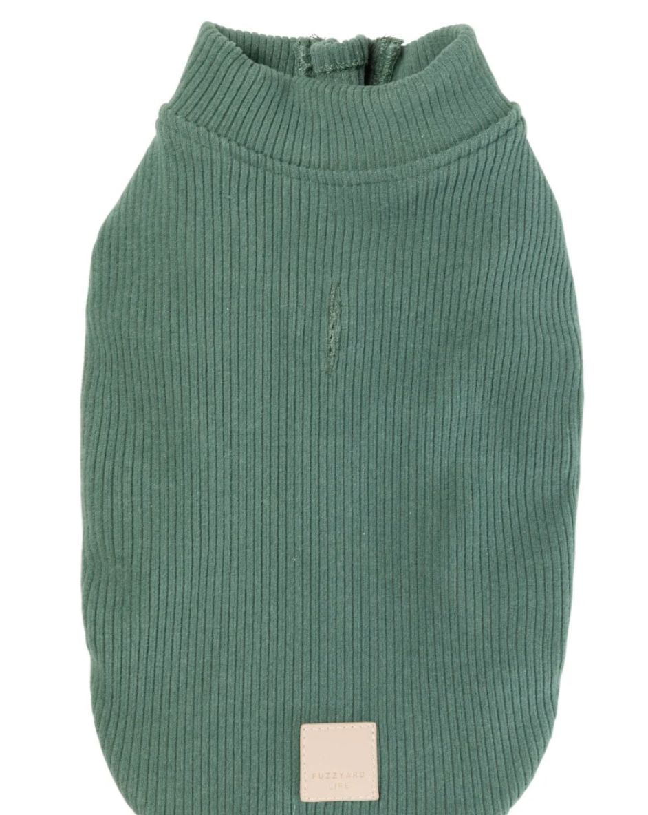 Life Ribbed Sweater Myrtle Green