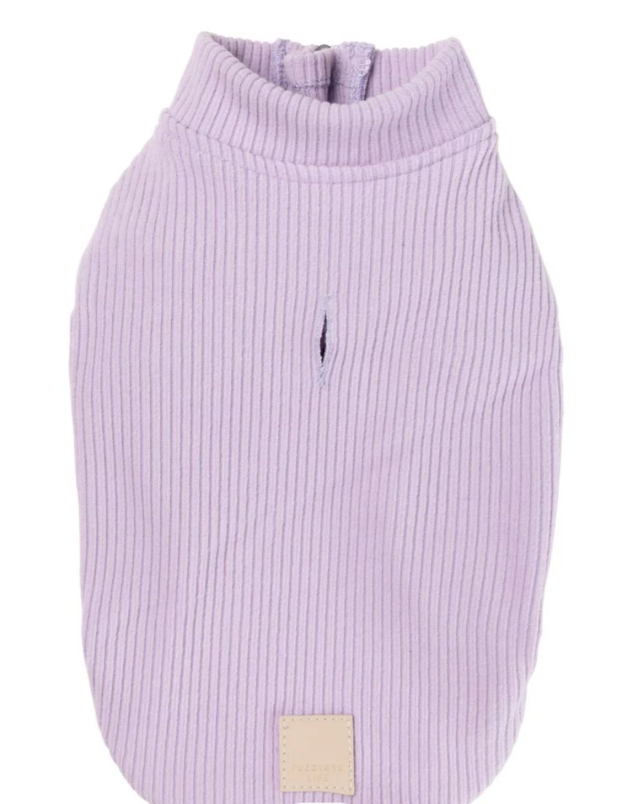 Life Ribbed Sweater Lilac