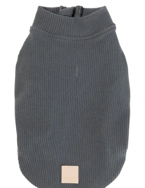 Life Ribbed Sweater Slate Grey