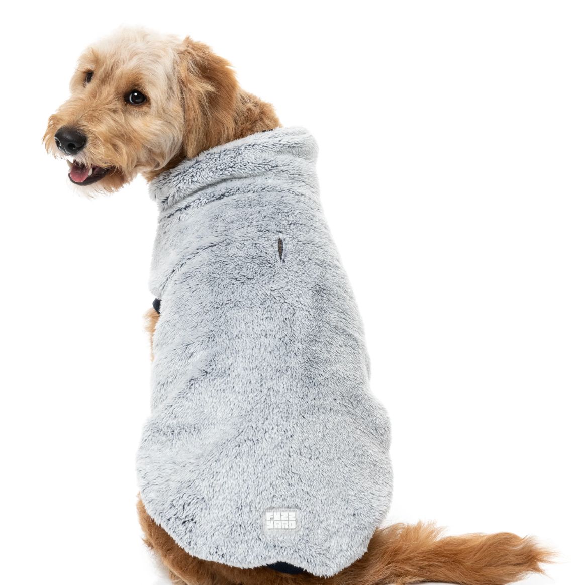 Frosted Teddy Sweater Navy