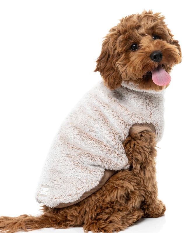 Frosted Teddy Sweater Latte