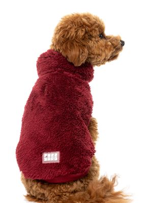 Turtle Teddy Sweater Maroon