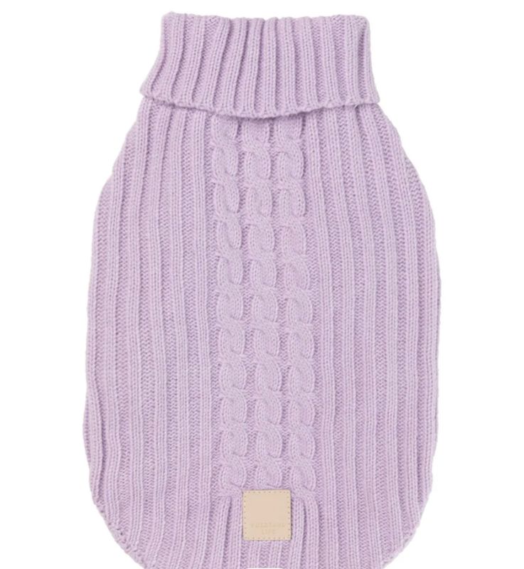 Life Knitted Sweater Lilac