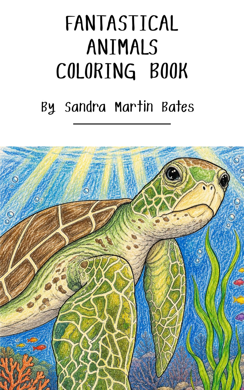 Fantastical Animals Coloring Book