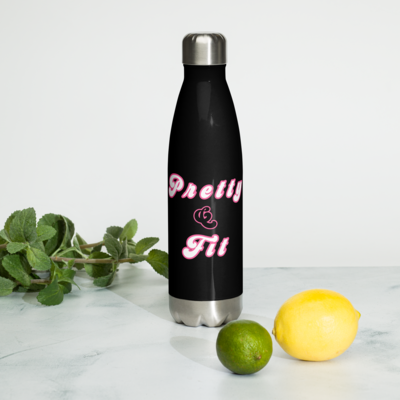 Pretty &amp; Fit Stainless Steel Water Bottle
