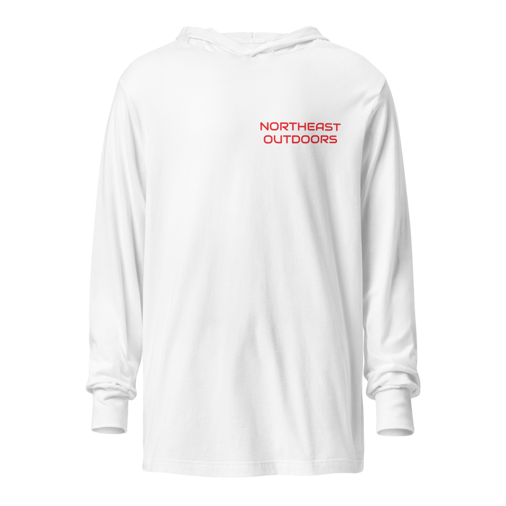 Hooded long-sleeve tee