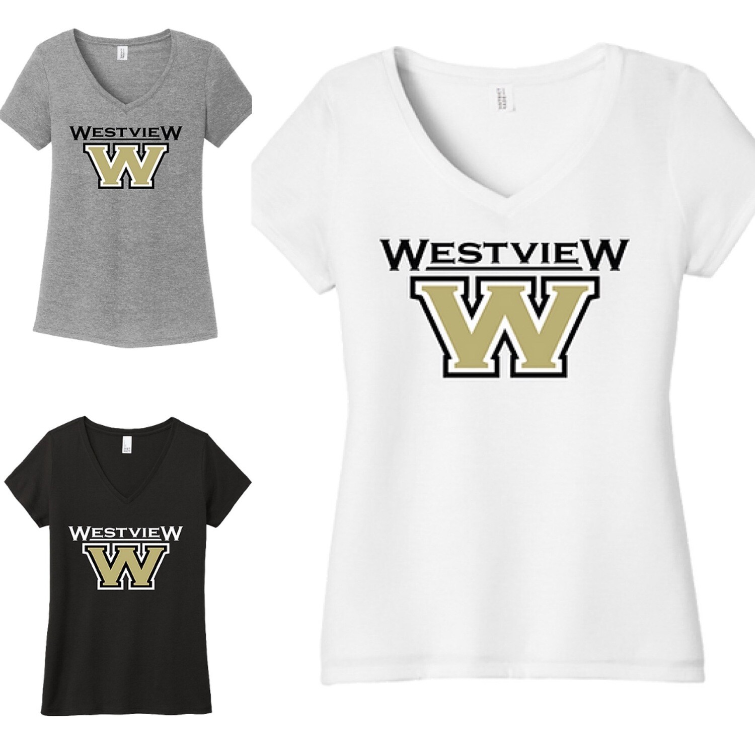 Women's V-Neck Tee "Westview"